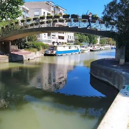 Avec Balcon, Bord Du Canal, Wifi. 나르본