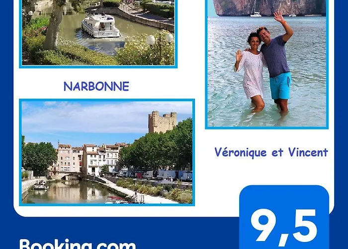 Apartamento Avec Balcon, Bord Du Canal, Wifi. Narbona